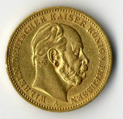 Immer von Torsten Hornung gesucht sind Goldmünzen des Kaiserreichs.