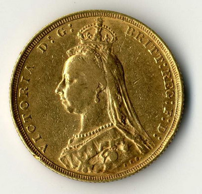 Grossbritannien Goldmünze Victoria 1 Sovereign Ankauf